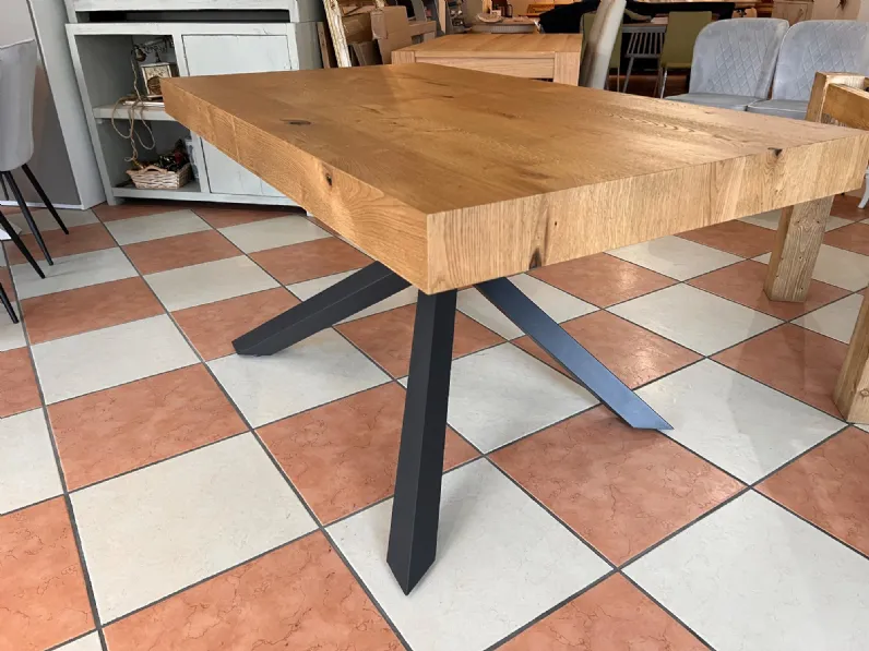 Tavolo in legno rettangolare Shanghai Collezione esclusiva a prezzo ribassato