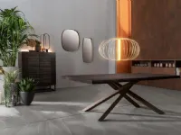Tavolo in legno rettangolare Spike Stones a prezzo scontato