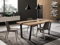 Tavolo in legno rettangolare Spring Maronese acf a prezzo scontato