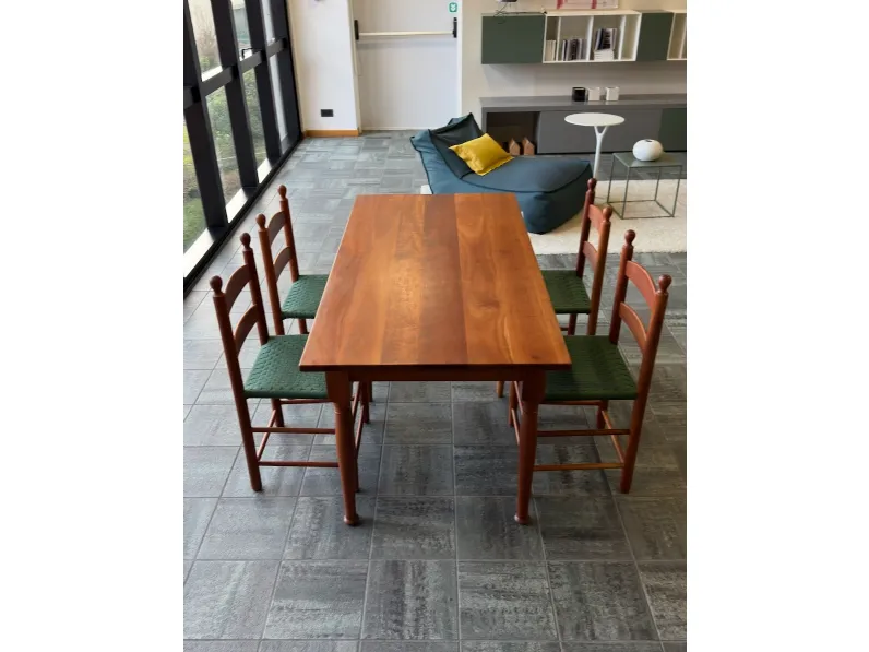 Tavolo Riva 1920 Tavolo - 4 sedie PREZZI OUTLET -55%