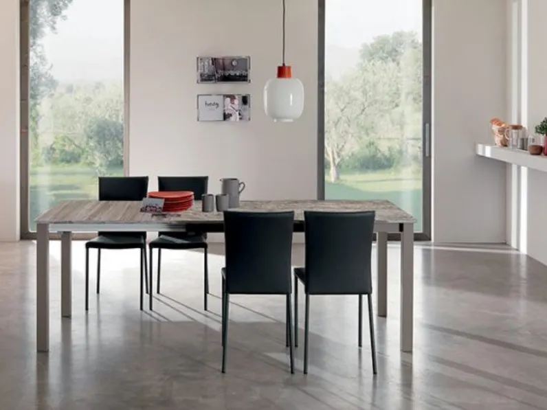 Tavolo in legno rettangolare Tavolo allungabile pranzo miami 10 persone 51 made in italy Md work a prezzo scontato