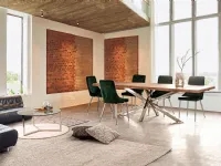 Tavolo in legno rettangolare Tavolo arkansan in vero legno  Bizzotto a prezzo scontato