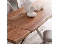 Tavolo in legno rettangolare Tavolo arkansan in vero legno  Bizzotto a prezzo scontato