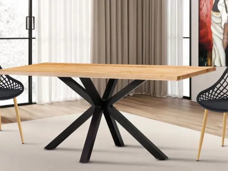 Tavolo rettangolare Tavolo frassino Collezione esclusiva scontato del 29%