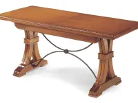 Tavolo in legno rettangolare Tavolo fratino Artigianale a prezzo ribassato