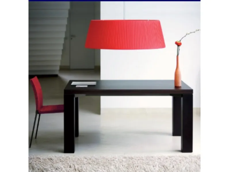 Tavolo in legno rettangolare Tavolo giravolta zanotta Zanotta in