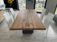 Tavolo in legno rettangolare Tavolo le fablier bangkok 180 rovere invecchiato Le fablier in offerta outlet