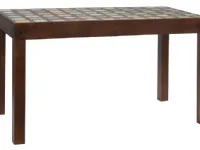 Tavolo in legno rettangolare Tavolo legno uso bancone    vintage india in teak  Outlet etnico in offerta outlet