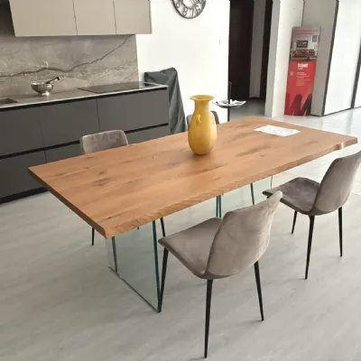 Tavolo in legno rettangolare Tavolo mod ghost  Fgf mobili a prezzo scontato