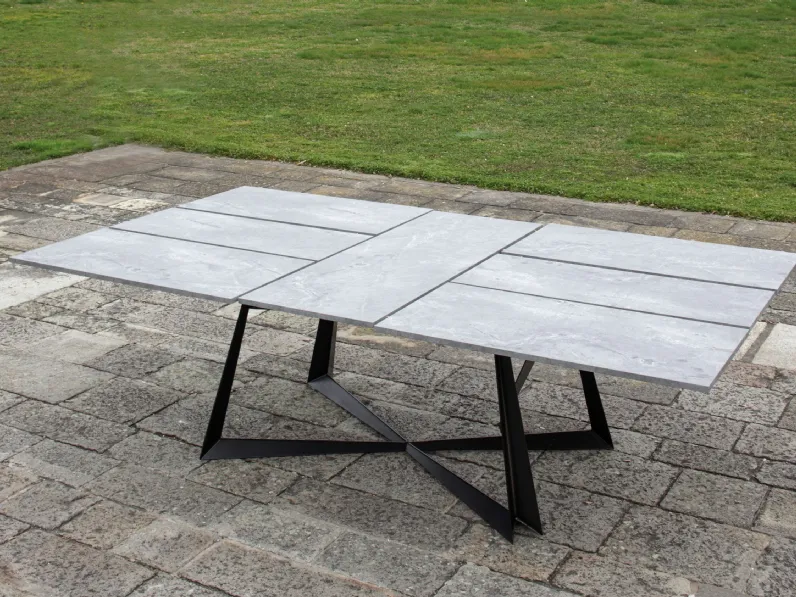 Tavolo in legno rettangolare Tetris Artigianale a prezzo scontato