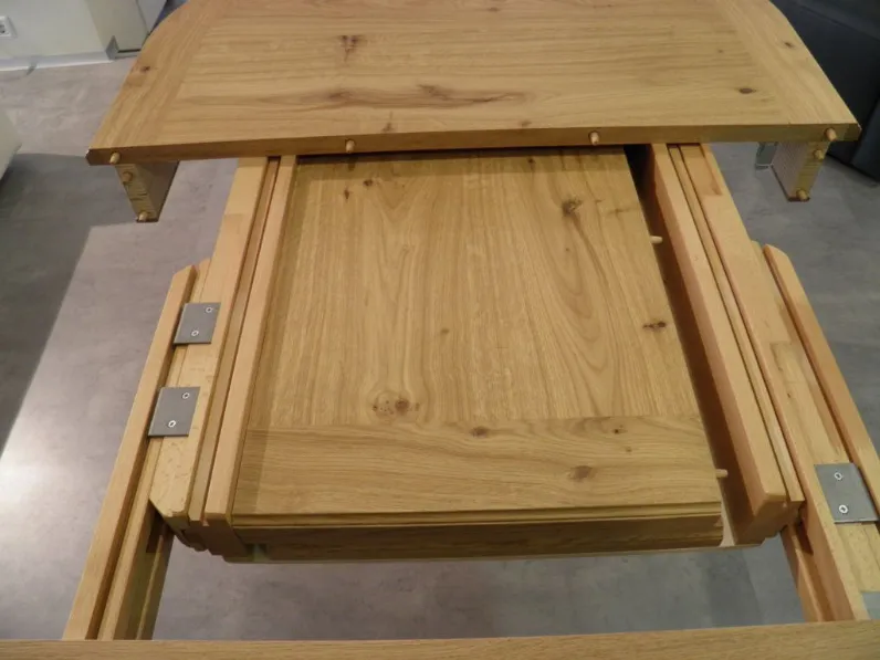Tavolo in legno rettangolare Tv502 Artigianale in offerta outlet