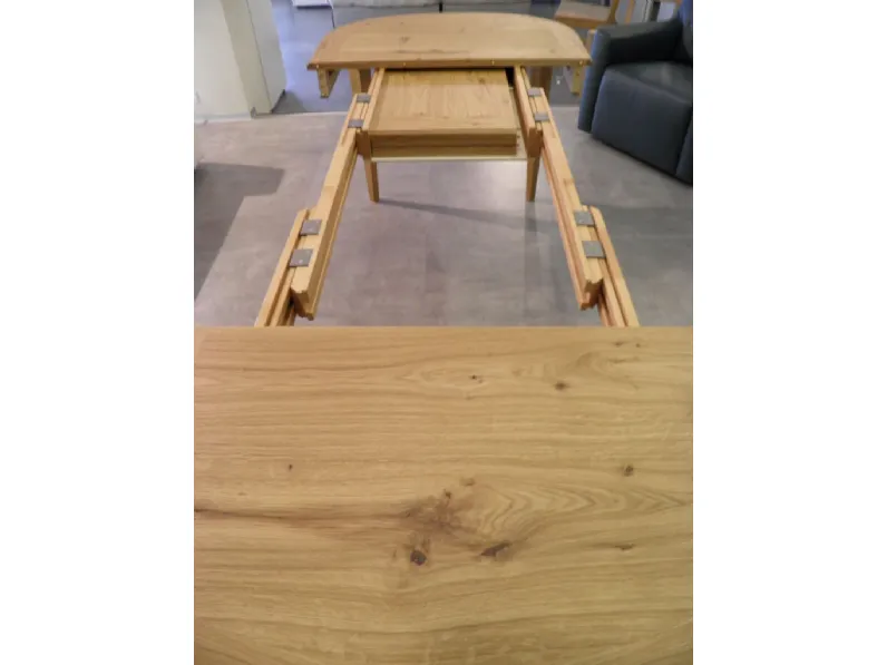 Tavolo in legno rettangolare Tv502 Artigianale in offerta outlet