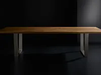 Tavolo in legno rettangolare Vero compact minimal Arte brotto a prezzo ribassato