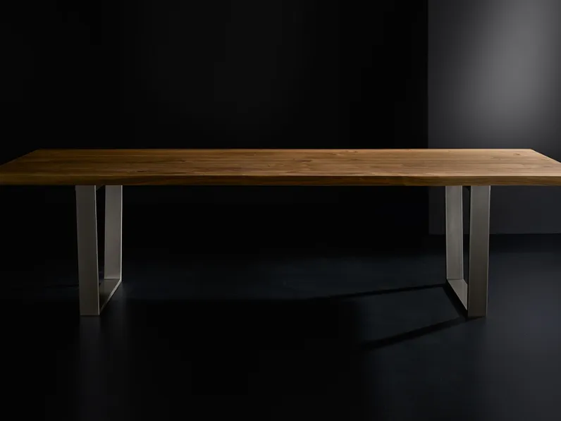 Tavolo in legno rettangolare Vero compact minimal Arte brotto a prezzo ribassato