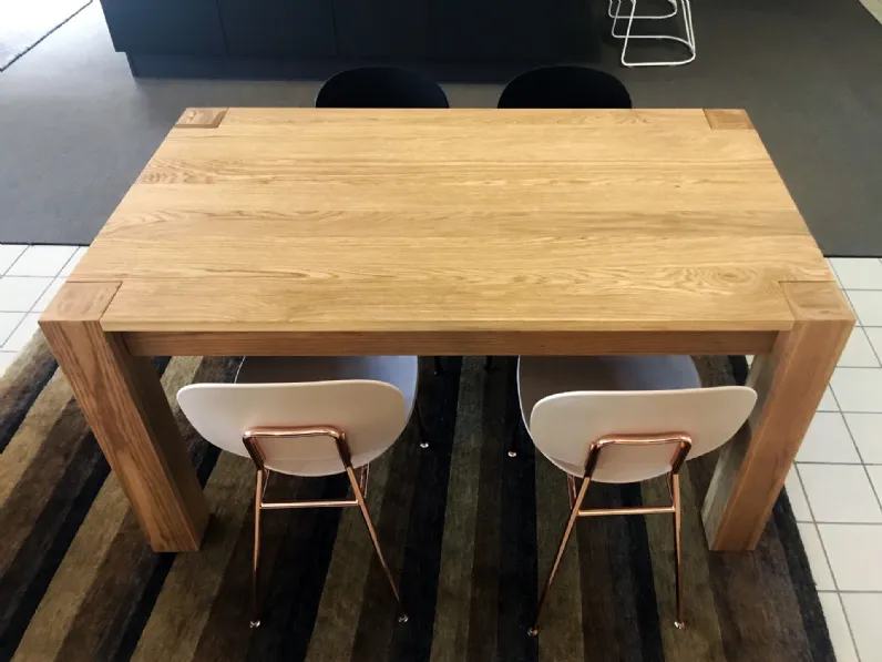 Tavolo in legno rettangolare Zero Artigianale a prezzo scontato