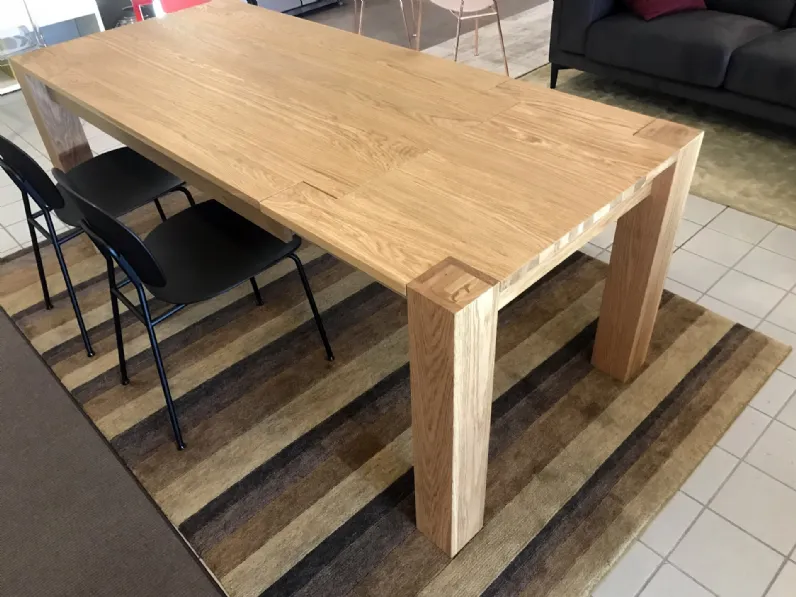 Tavolo in legno rettangolare Zero Artigianale a prezzo scontato