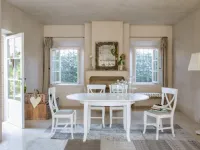 Tavolo in legno rotondo Crema Tonin casa a prezzo ribassato