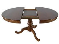 Tavolo rotondo in legno Mobilike ml657 di Artigianale in Offerta Outlet