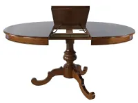 Tavolo rotondo in legno Mobilike ml657 di Artigianale in Offerta Outlet
