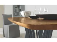 Tavolo in legno sagomato Glamour Fgf in offerta outlet