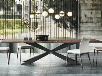 Scopri il Tavolo Spyder Wood di Cattelan Italia. Realizzato in legno,  perfetto per arredare la tua casa.