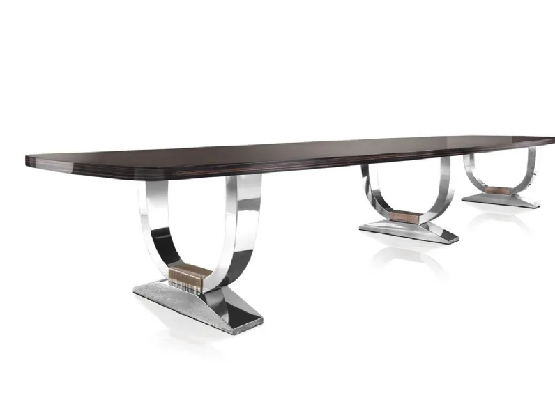 Tavolo luxury 6 metri modello principato di monaco  Md work in OFFERTA OUTLET -31%