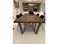 Tavolo in legno sagomato Vero Arte brotto a prezzo scontato