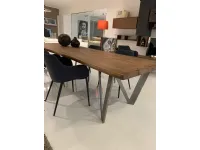 Tavolo in legno sagomato Vero Arte brotto a prezzo scontato