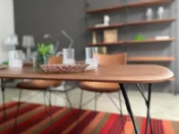 Tavolo sagomato Viscount of wood Kartell scontato del 30%