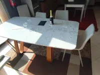 Tavolo Tavolo butterfly Tonin casa in marmo Fisso scontato 50%