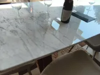 Tavolo Tavolo butterfly Tonin casa in marmo Fisso scontato 50%