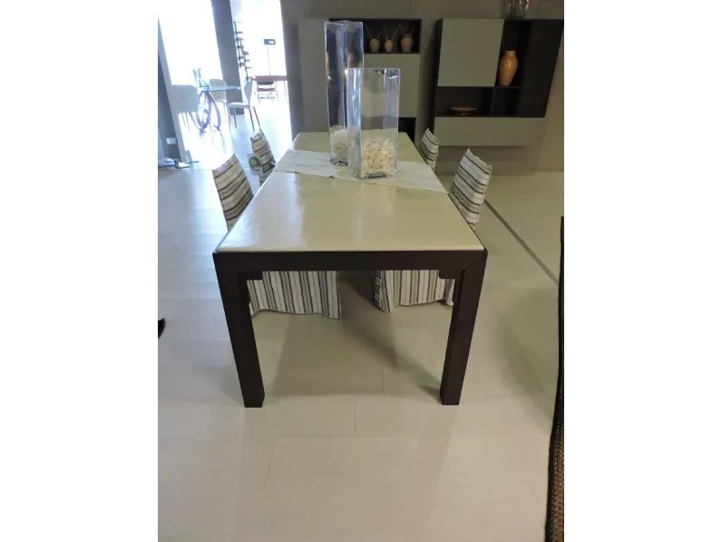 Tavolo in marmo rettangolare Otto Gervasoni a prezzo ribassato