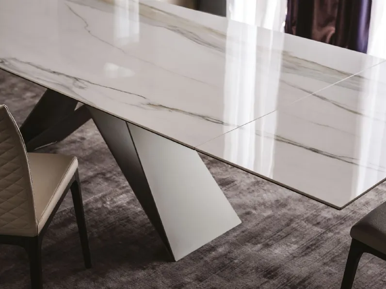 Tavolo fisso Premier keramik drive di Cattelan italia a prezzo riservato 