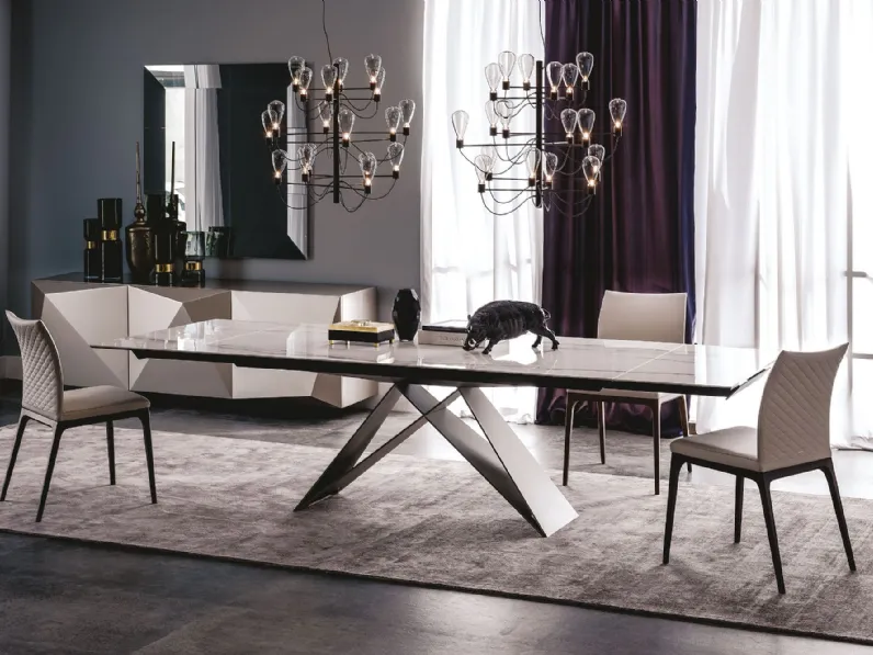 Tavolo fisso Premier keramik drive di Cattelan italia a prezzo riservato 
