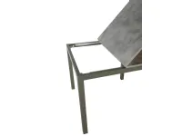 Tavolo in metallo quadrato Mobilike ml648 Artigianale a prezzo scontato