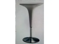 Tavolo in metallo rotondo Bombo table grigio argento magis Magis a prezzo scontato