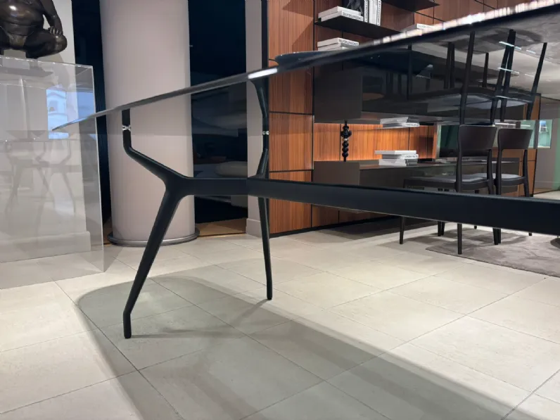 Tavolo Arkos shaped Sovet in vetro Fisso 