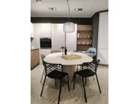 Tavolo con piano in ceramica rotondo di Calligaris a PREZZO OUTLET 