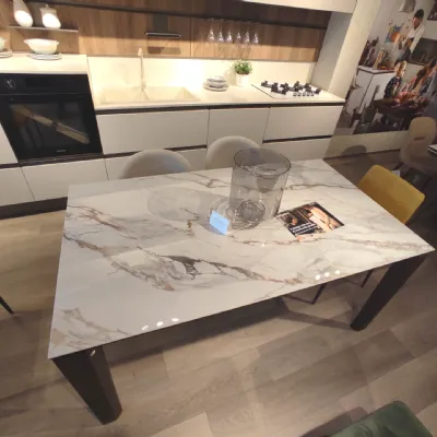 Tavolo Dogma Calligaris in ceramica Allungabile 