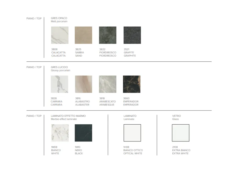 Tavolo rettangolare in ceramica Efesto di Target point in Offerta Outlet 