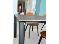 Tavolo rettangolare in ceramica Eminence evo di Connubia in Offerta Outlet 