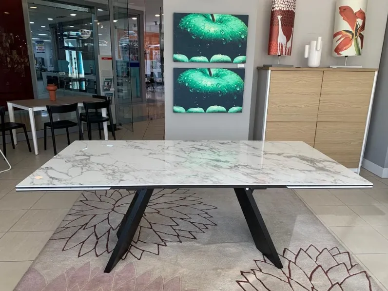 Tavolo rettangolare allungabile Icaro di Calligaris a prezzo riservato