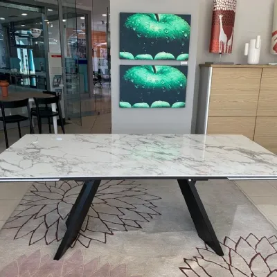 Tavolo rettangolare allungabile Icaro di Calligaris a prezzo riservato