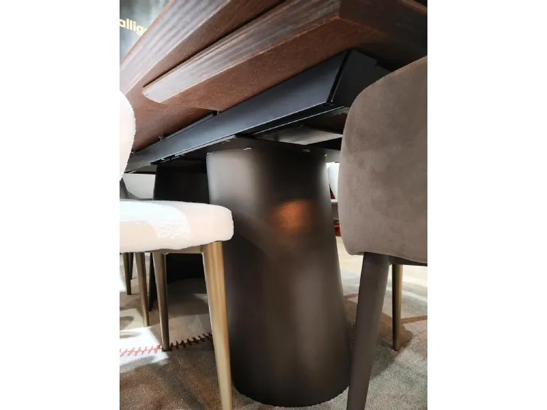 Tavolo Manhattan barrel x-ego Devina nais in legno Allungabile 