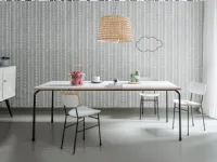 Tavolo rettangolare in altri materiali Master allungabile di Midj in Offerta Outlet 