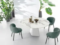 Tavolo rotondo in altri materiali Target point - tay di Target point in Offerta Outlet 