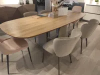 Tavolo ovale Twins  di Calligaris a prezzo riservato 