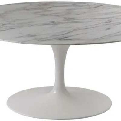 Tavolo in pietra ovale Saarinen made in italy 180x110 Artigianale in offerta outlet