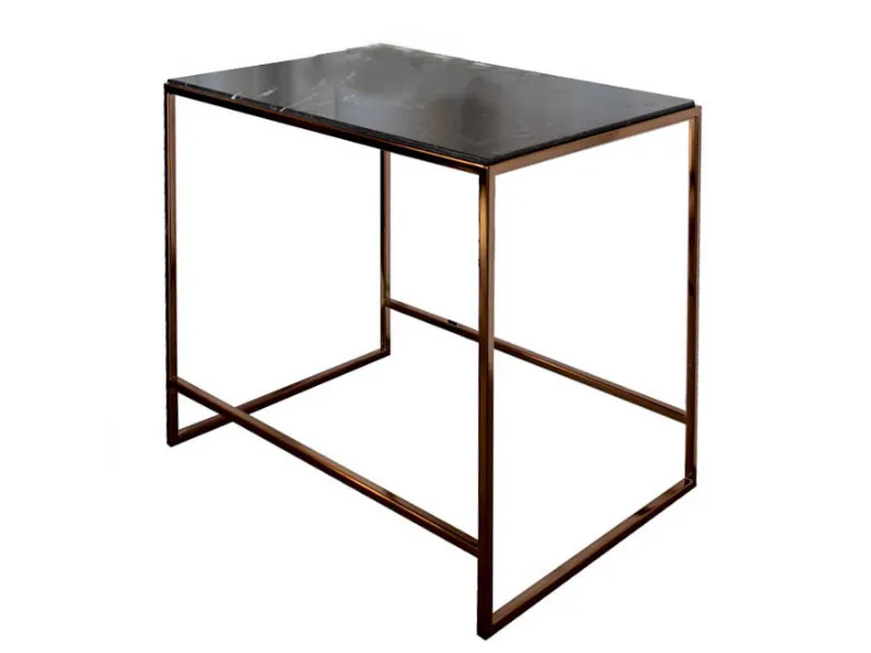 Tavolo in pietra rettangolare Design Sigerico in offerta outlet