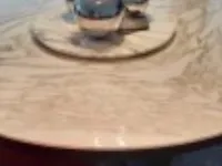 Tavolo in pietra rotondo Xilos Maxalto in offerta outlet